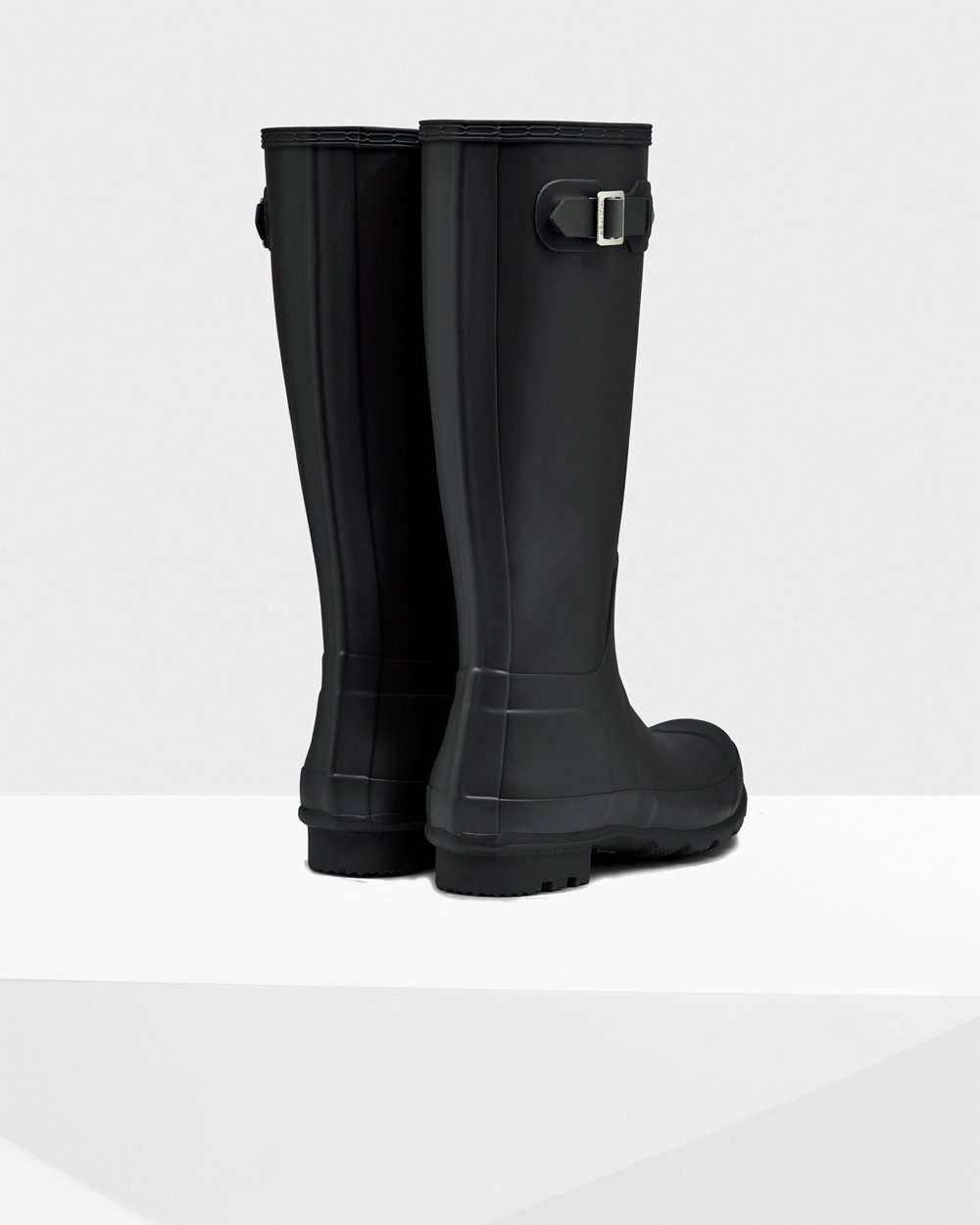 Men Hunter Original | Tall Rain Boots Black | NZ-41908-KPNL